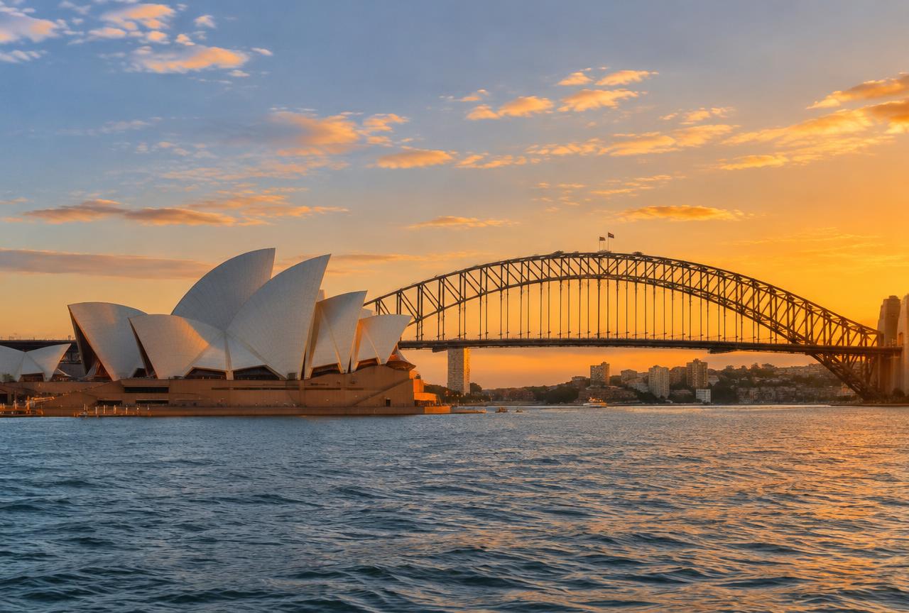 Travel scene in Australia