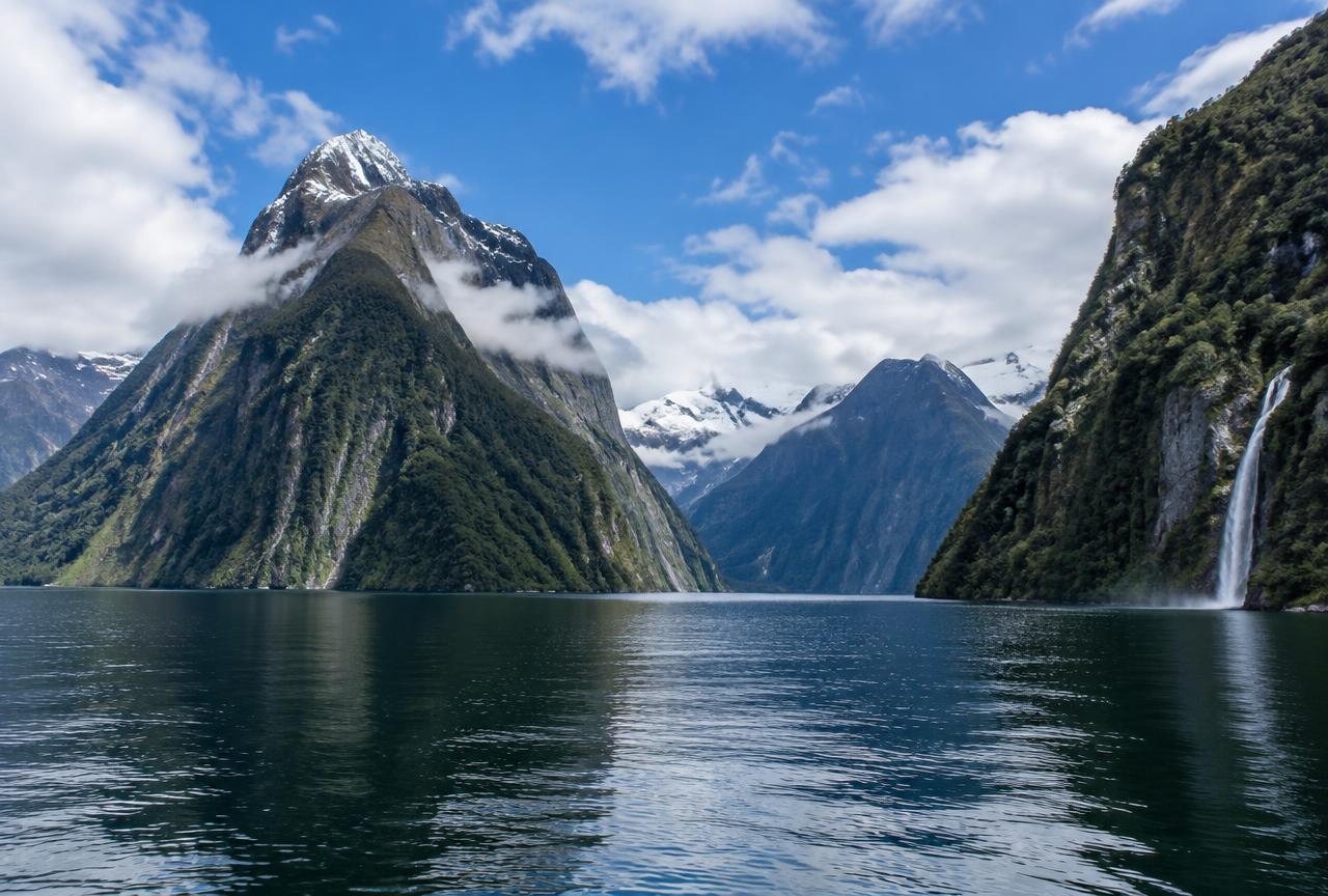 Travel scene in New Zealand