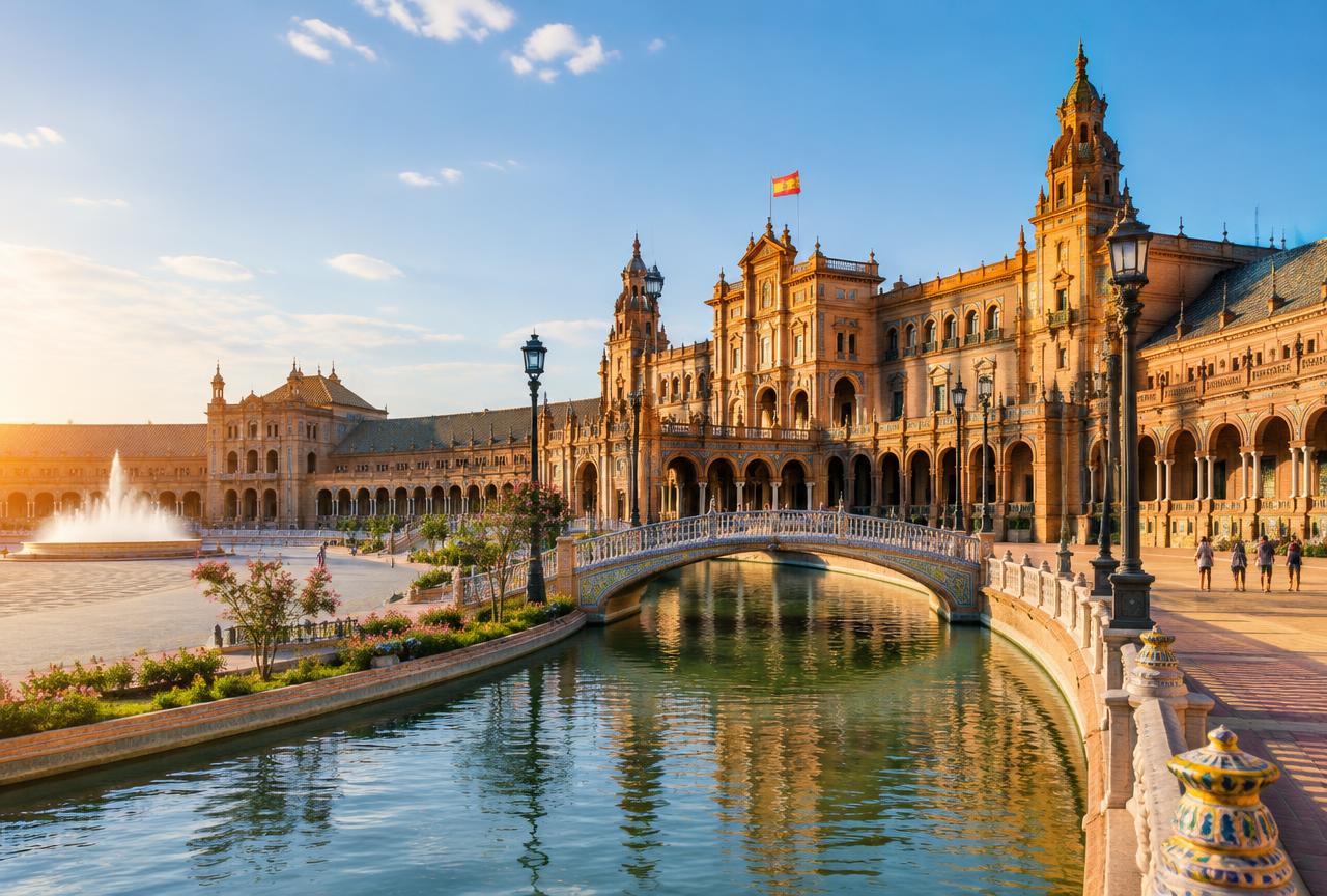 Travel scene in Spain & Portugal